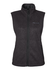 Marmot Fleece XS / Black Heather Marmot - Women's Drop Line Fleece Vest