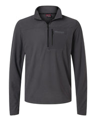 Marmot Fleece S / Blackened Marmot - Men's Air Fleece Quarter-Zip Pullover