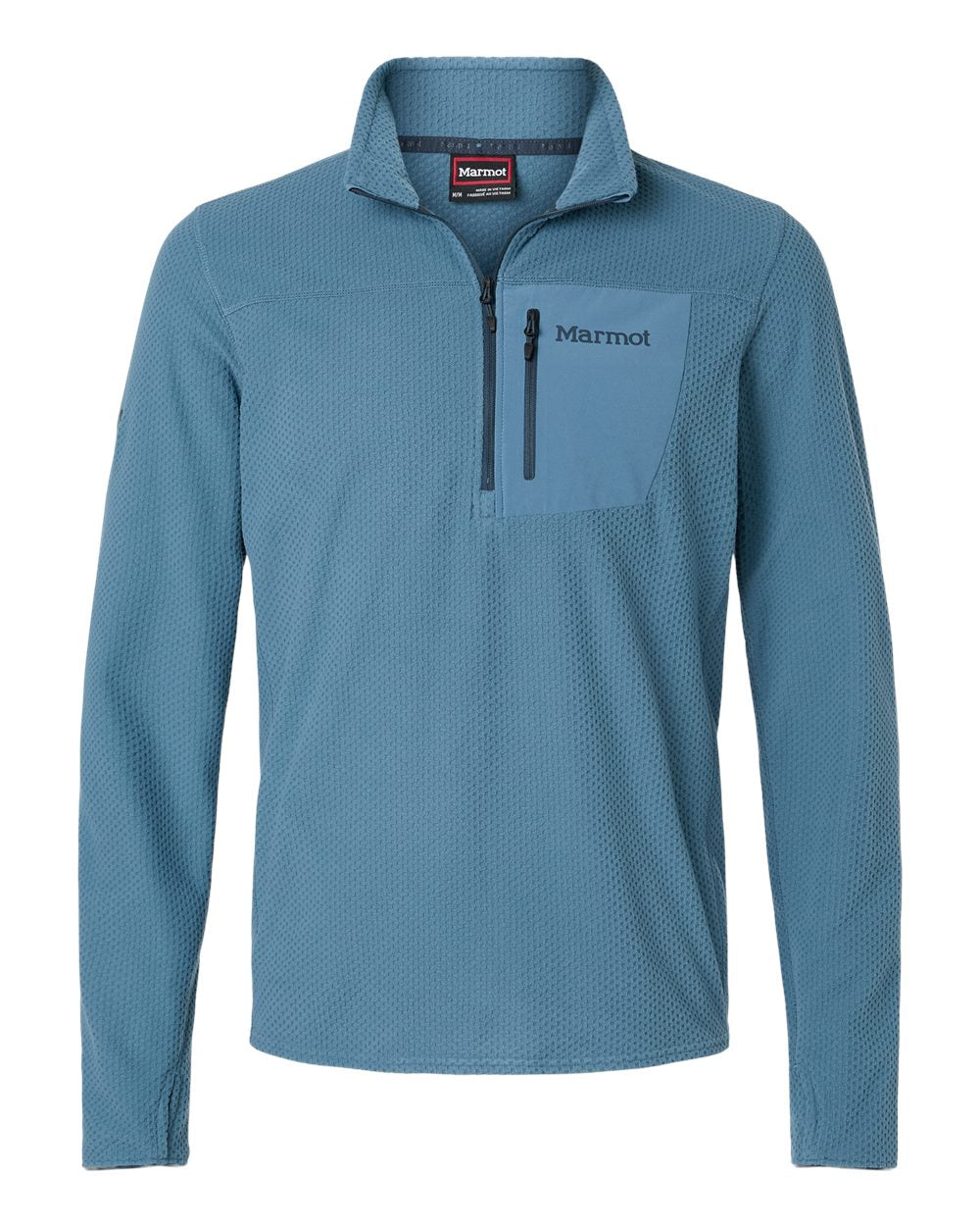 Marmot Fleece S / Summer Storm Marmot - Men's Air Fleece Quarter-Zip Pullover