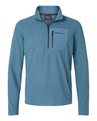 Marmot Fleece S / Summer Storm Marmot - Men's Air Fleece Quarter-Zip Pullover
