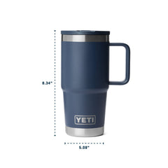 YETI Drinkware YETI - Rambler 20oz Travel Straw Mug