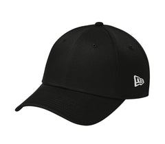 New Era Headwear S/M / Flag Black New Era - 39THIRTY Structured Stretch Cotton Cap (Flag Logo)