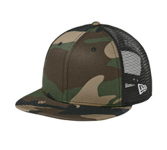 New Era Headwear One Size / Flag Camo/Black New Era - 9FIFTY Standard Fit Snapback Trucker Cap (Flag Logo)