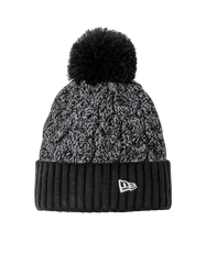 New Era Headwear One Size / Black/Graphite/White New Era - Marled Knit Pom Beanie