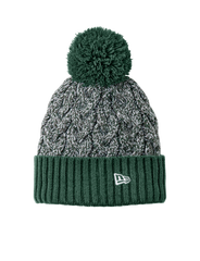 New Era Headwear One Size / Dark Green/Graphite/White New Era - Marled Knit Pom Beanie
