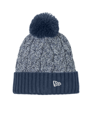 New Era Headwear One Size / Deep Navy/Grey/White New Era - Marled Knit Pom Beanie