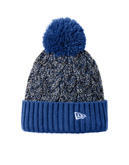 New Era Headwear One Size / Royal/Black/White New Era - Marled Knit Pom Beanie