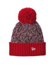 New Era Headwear One Size / Scarlet/Black/White New Era - Marled Knit Pom Beanie