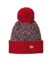 New Era Headwear One Size / Scarlet/Black/White New Era - Marled Knit Pom Beanie