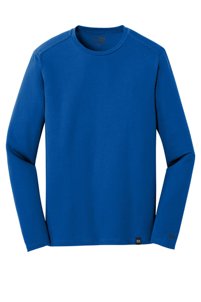 New Era T-Shirts XS / Royal New Era - Men's Heritage Blend Long Sleeve Crew Tee