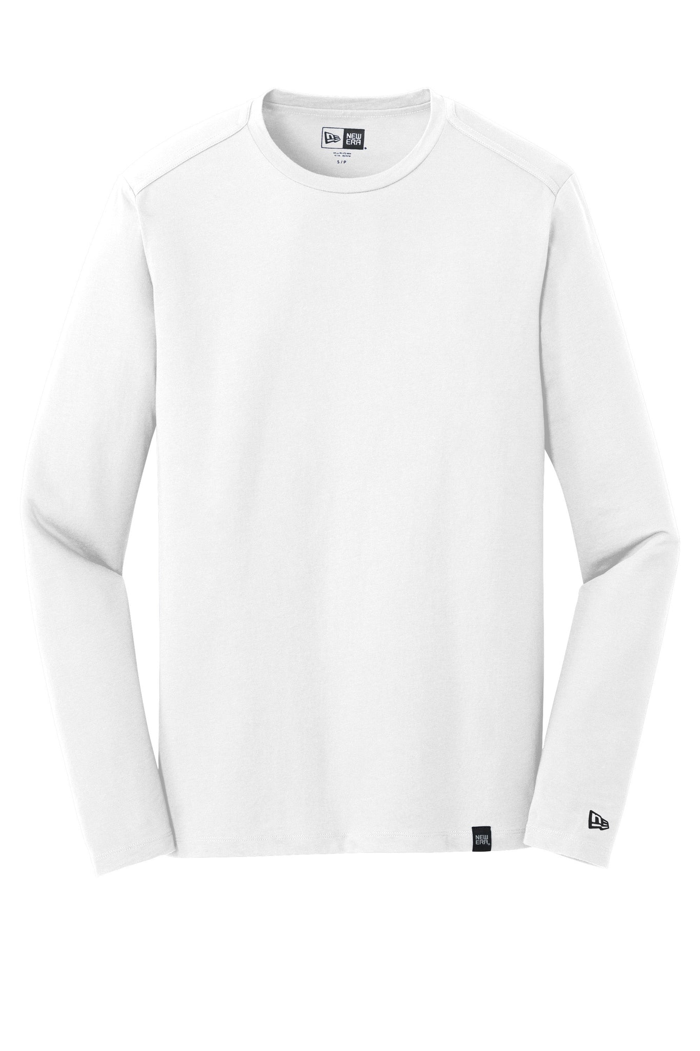 New Era T-Shirts XS / White New Era - Men's Heritage Blend Long Sleeve Crew Tee