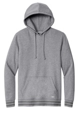 New Era Sweatshirts XS / Athletic Heather/Dark Heather Grey New Era - Men's Comeback Fleece Pullover Hoodie w/ Striped Hem