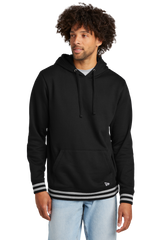 New Era Sweatshirts New Era - Men's Comeback Fleece Pullover Hoodie w/ Striped Hem