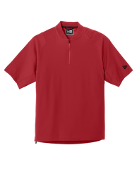 New Era Activewear XS / Scarlet New Era - Cage Short Sleeve 1/4-Zip Jacket