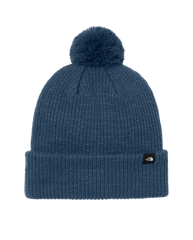 The North Face Headwear One Size / Shady Blue The North Face - Pom Beanie