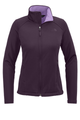The North Face Outerwear S / Blackberry Wine The North Face - Women's Chest Logo Ridgewall Soft Shell Jacket