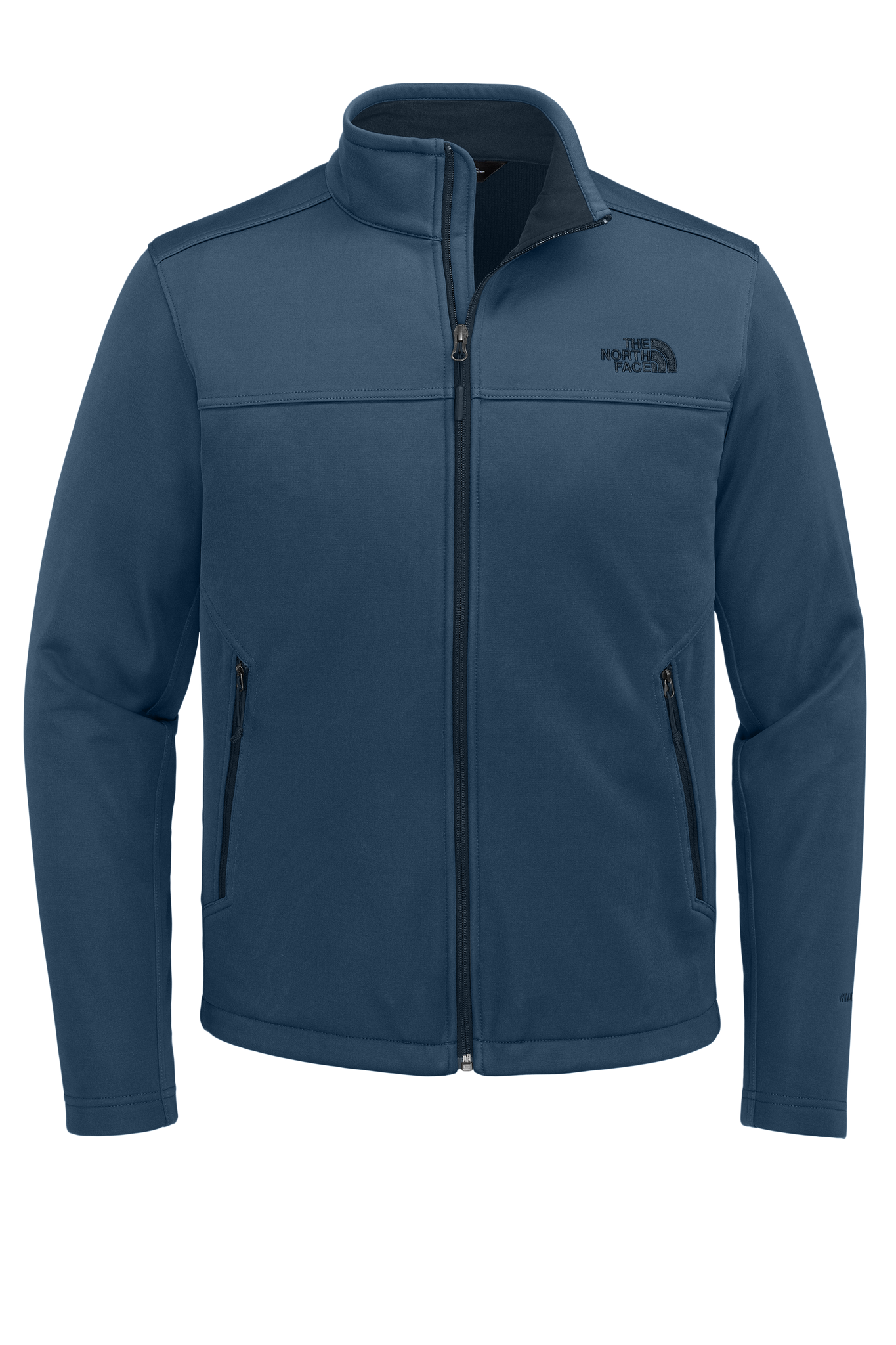 The North Face Outerwear S / Shady Blue The North Face - Men's Chest Logo Ridgewall Soft Shell Jacket