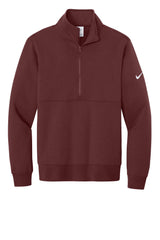 Nike Layering XS / Dark Team Red Nike - Men's Club Fleece Sleeve Swoosh 1/2-Zip