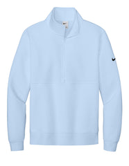 Nike Layering XS / Hydrogen Blue Nike - Men's Club Fleece Sleeve Swoosh 1/2-Zip