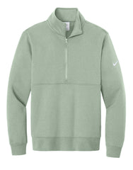 Nike Layering XS / Jade Horizon Nike - Men's Club Fleece Sleeve Swoosh 1/2-Zip