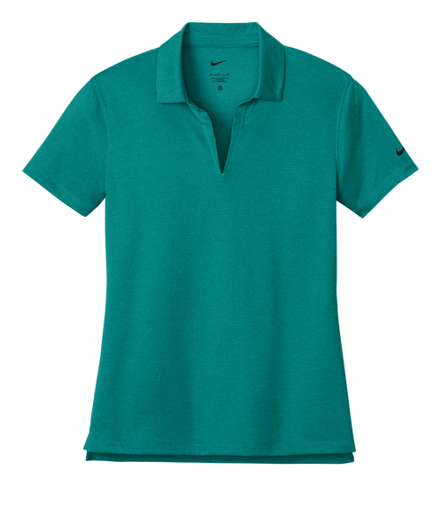 Nike Polos S / Bright Spruce Heather Nike - Women's Dri-FIT Smooth Heather Polo