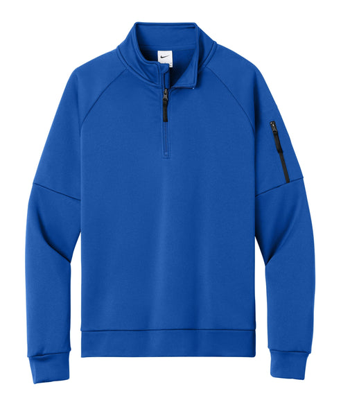 Nike Layering XS / Game Royal Nike - Men's Therma-FIT Pocket 1/4-Zip