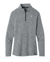 Nike Layering S / Black Heather Nike - Women's Dri-FIT Stride 1/2-Zip