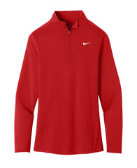 Nike Layering S / Scarlet Nike - Women's Dri-FIT Stride 1/2-Zip