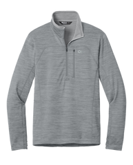 Outdoor Research Layering S / Grey Heather Outdoor Research - Men's Tech Grid 1/4-Zip Fleece