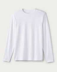 Rhone T-Shirts White / S Rhone - Men's Origin Long Sleeve Tee - Slim Fit