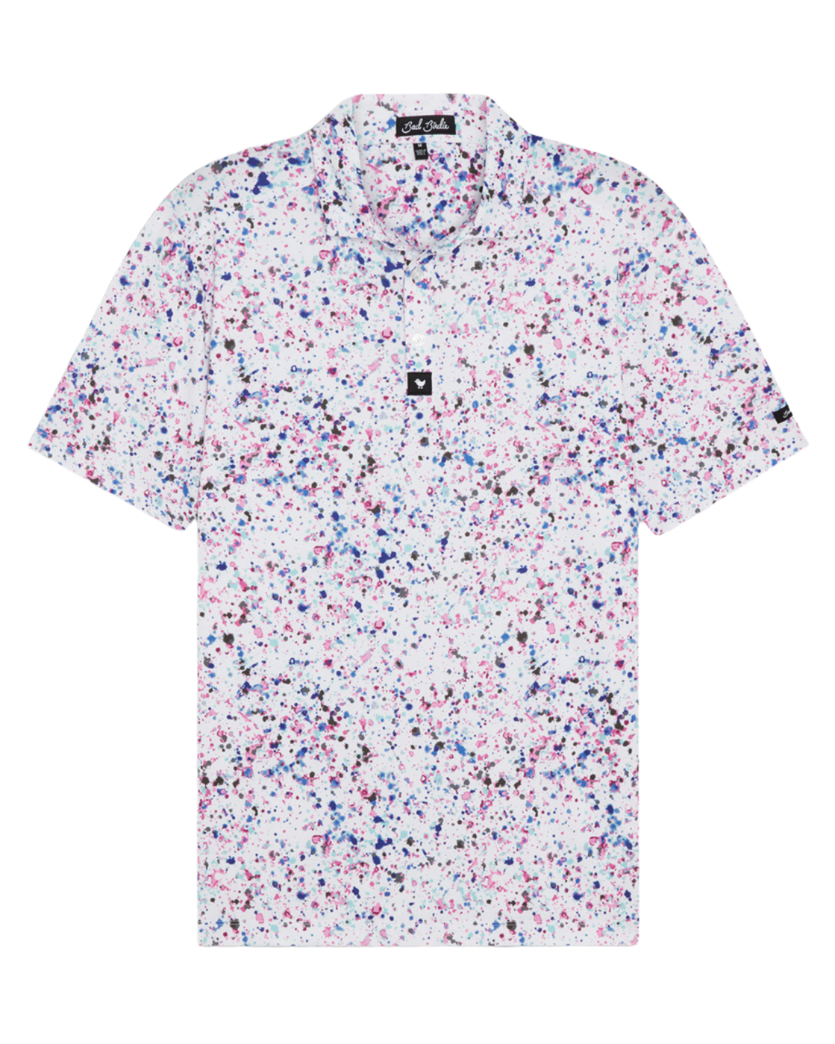 Bad Birdie Polos S / Paint Splatter 3 Bad Birdie - Men's Paint Splatter 3 Polo