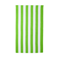 Threadfellows Curated Collection Blankets & Towels One Size / Bright Lime Port Authority - Cabana Stripe Beach Towel