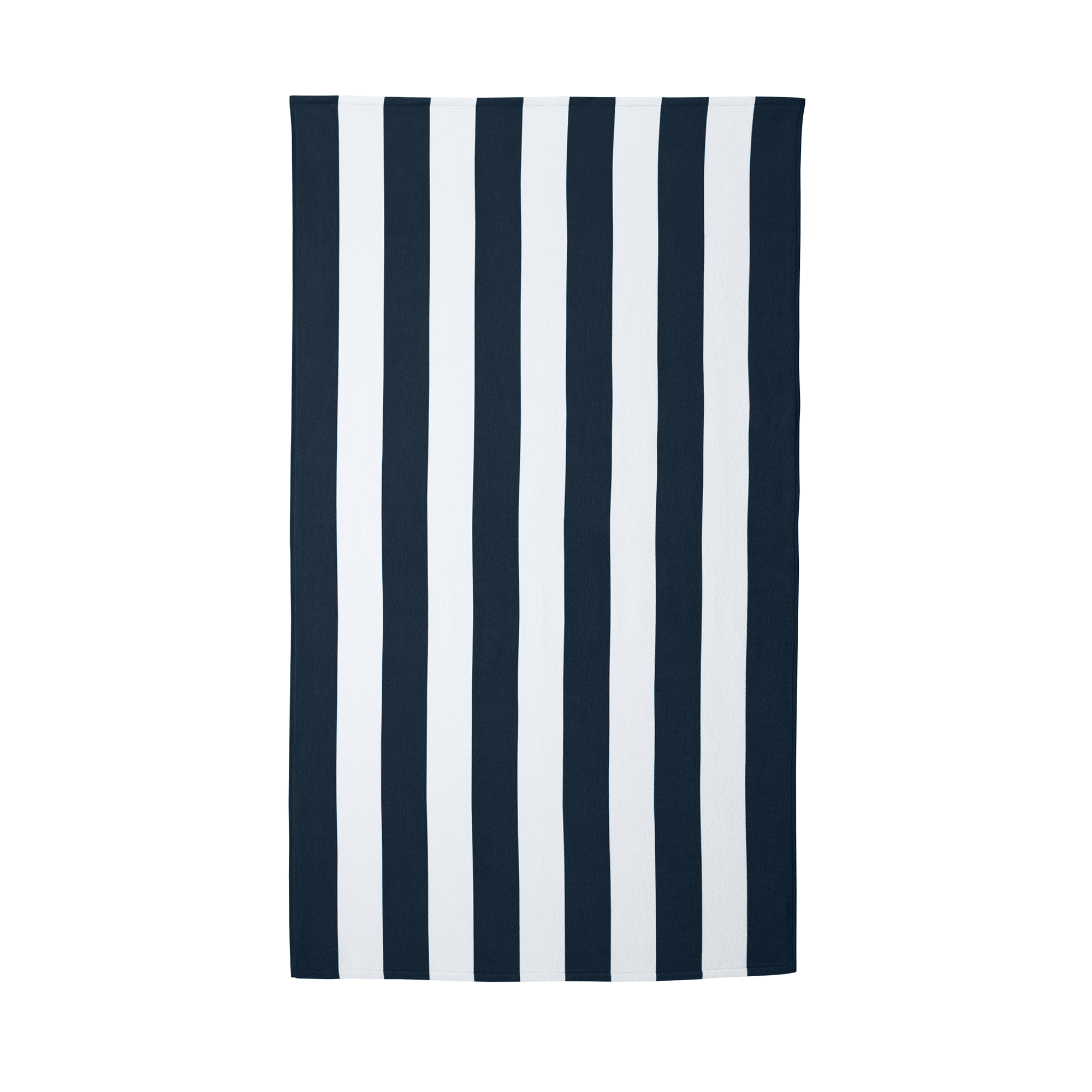 Threadfellows Curated Collection Blankets & Towels One Size / Navy Port Authority - Cabana Stripe Beach Towel