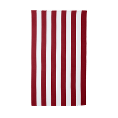 Threadfellows Curated Collection Blankets & Towels One Size / Red Port Authority - Cabana Stripe Beach Towel