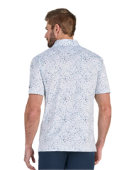 Bad Birdie Polos Bad Birdie - Men's Paint Splatter 3 Navy Polo