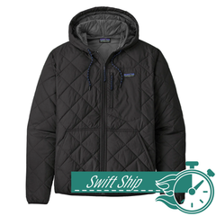 Swift Ship Outerwear 3-Day Swift Ship: Patagonia - Men's Diamond Quilted Bomber Hoody