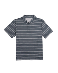 Free Fly Polos S / Dash Stripe Storm Cloud Free Fly - Men's Elevate Polo