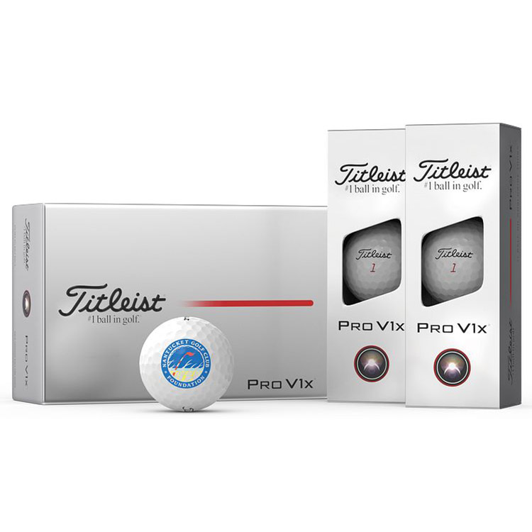 Titleist Golf Balls One Dozen / White Titleist - Custom Pro V1x White Box Half-Dozen