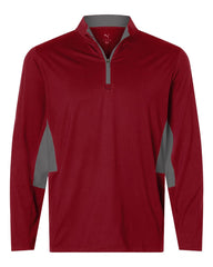 Puma Golf Layering S / Dark Crimson Puma - Men's Pure 2.0 Quarter-Zip