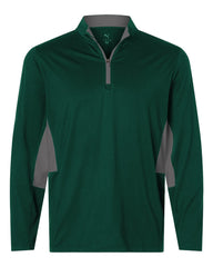 Puma Golf Layering S / Dark Myrtle Puma - Men's Pure 2.0 Quarter-Zip