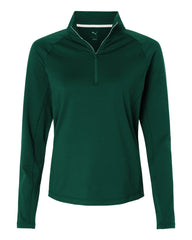 Puma Golf Layering S / Dark Myrtle Puma - Women's Pure 2.0 Quarter-Zip
