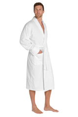 Port Authority - Checkered Terry Shawl Collar Robe
