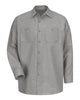 Red Kap Workwear Only S / Light Grey Red Kap - Industrial Long Sleeve Work Shirt