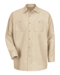 Red Kap Workwear Only S / Light Tan Red Kap - Industrial Long Sleeve Work Shirt