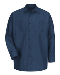 Red Kap Workwear Only S / Navy Red Kap - Industrial Long Sleeve Work Shirt