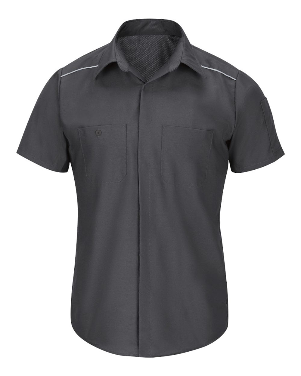 Red Kap Workwear Only S / Charcoal Red Kap - Men's Short Sleeve Pro Airflow Work Shirt