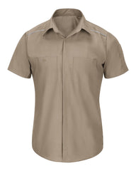 Red Kap Workwear Only S / Khaki Red Kap - Men's Short Sleeve Pro Airflow Work Shirt