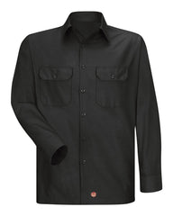 Red Kap Workwear Only S / Black Red Kap - Ripstop Long Sleeve Work Shirt