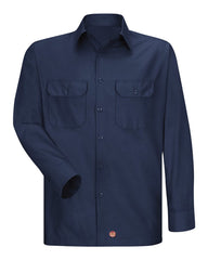 Red Kap Workwear Only S / Navy Red Kap - Ripstop Long Sleeve Work Shirt