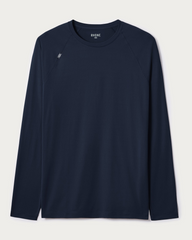 Rhone T-shirts S / True Navy Rhone - Men's Reign Long Sleeve Crew